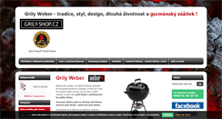 Desktop Screenshot of grily-shop.cz